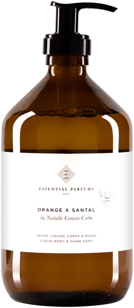 ESSENTIAL PARFUMS ORANGE X SANTAL by Natalie Gracia-Cetto Flüssigseife (nachfüllbar)