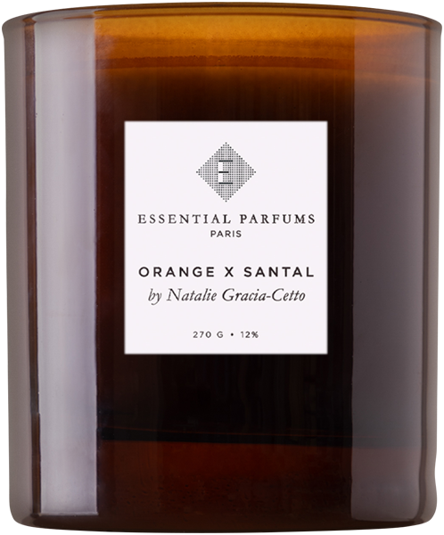 ESSENTIAL PARFUMS ORANGE X SANTAL by Natalie Gracia-Cetto Duftkerze