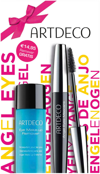 Artdeco Angel Eyes Mascara Set = Angel Eyes Mascara Black 10 ml + Eye Make-Up Remover 40 ml