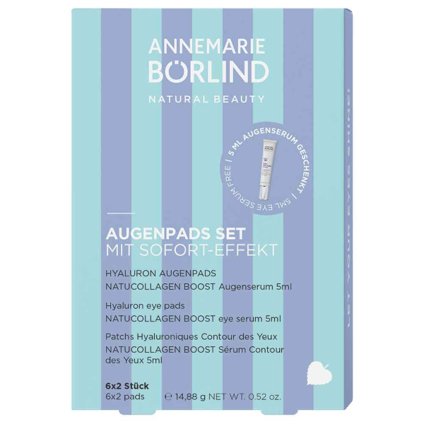ANNEMARIE BÖRLIND NATUCOLLAGEN BOOST Augenpads Set Limited Edition