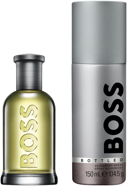 Hugo Boss Boss Bottled Set = EdT Nat. Spray 50 ml + Deodorant Spray 150 ml