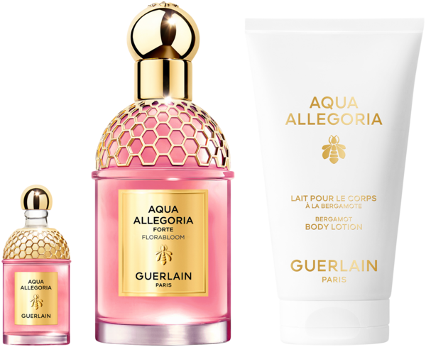 Guerlain Aqua Allegoria Florabloom Set EdP 75ml+Miniatur+Bodylotion 75ml