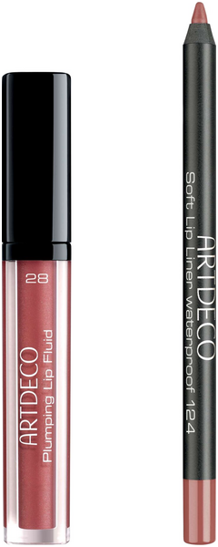 Artdeco Plumping Lip Fluid & Soft Lip Liner Waterproof Set