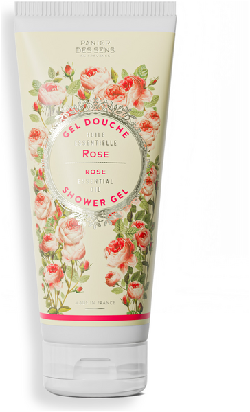 Panier des Sens Huile Essentielle Rose Gel Douche