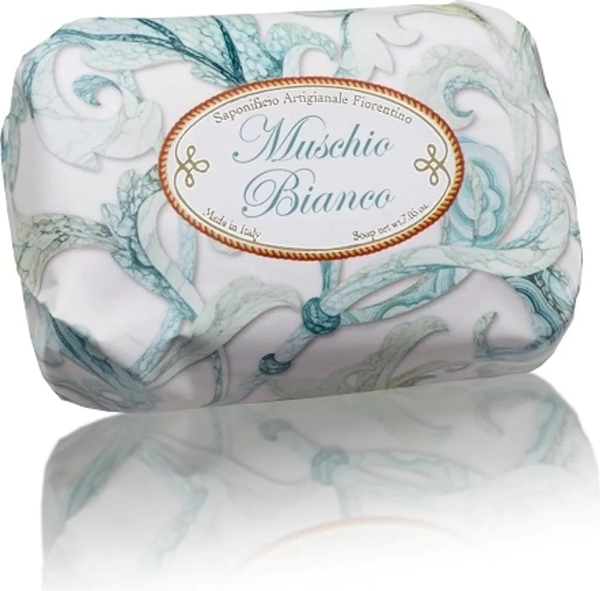 Saponificio Artigianale Fiorentino Seife Moschus' gepackt in Geschenkpapier'