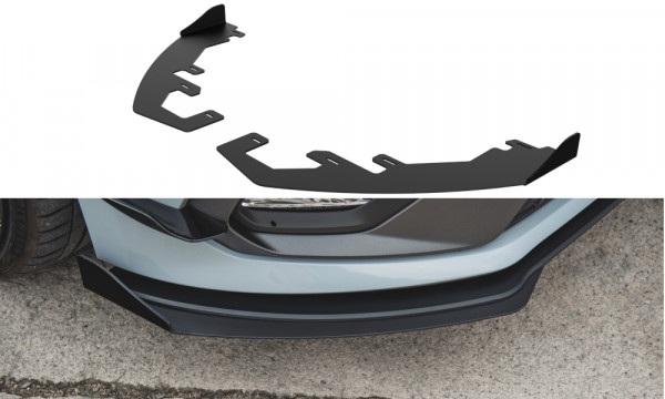 Front Stoßstangen Racing Flaps passend für Ford Fiesta Mk8 ST / ST-...