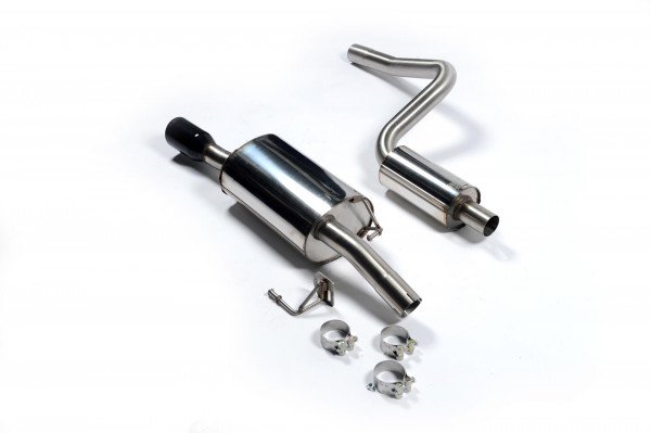 Milltek SSXFD053 Cat-back Ceramic Coated Satin Black Trim - Ford Fi...