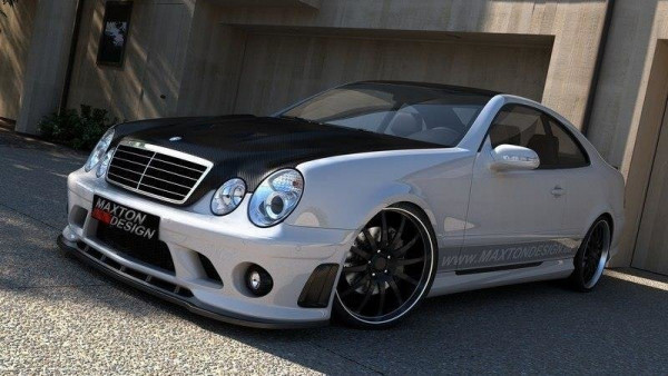 Front Ansatz für MERCEDES CLK W208 (FÜR ME-CLK-208-AMG204-F1 Front ...