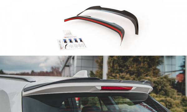 Spoiler CAP passend für Toyota Corolla XII Touring Sports schwarz H...