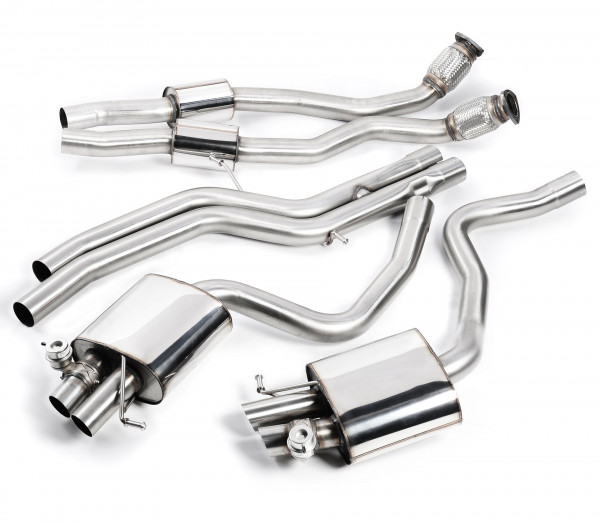 Milltek SSXAU337 Cat-back - Audi RS4 B8 4.2 FSI quattro Avant (201...