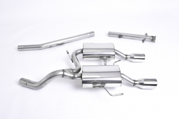 Milltek SSXRN416 Full System (including Cat Replacement Pipe) Dual ...