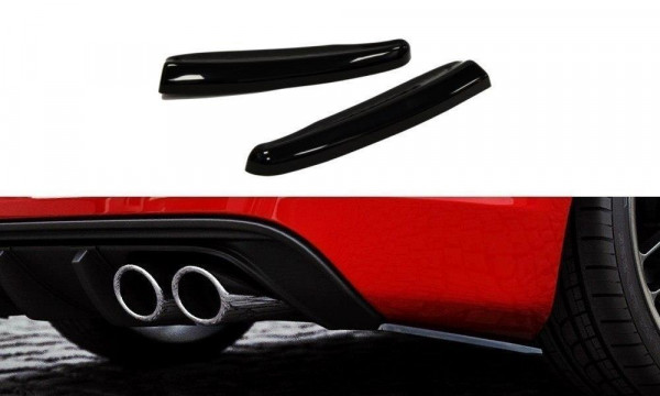 Heck Ansatz Flaps Diffusor für Audi S3 / A3 S-Line 8V Hachback / Sp...