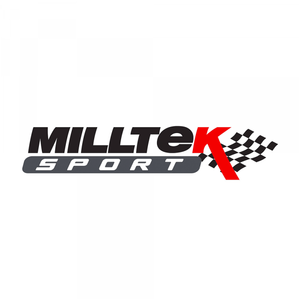 Milltek SSXFD277 Cat-back Black GT90 - Ford Fiesta Mk8 1.0T EcoBoos...