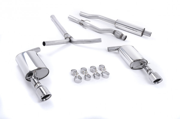 Milltek SSXM020 Cat-back Dual 100mm Jet - New Mini Mk2 (R55) Cooper...