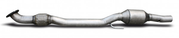 HJS-Downpipe Opel Corsa D 1.6l, Euro 5, ø70 mm, 200 cpi Sportkat, m...