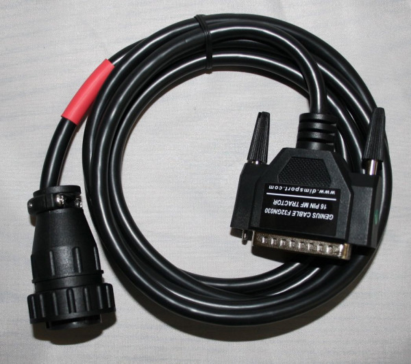 DimSport Traktor Massey Ferguson Programmierkabel 16 pin, F32GN030