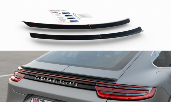 Spoiler CAP passend für Porsche Panamera Turbo / GTS 971 schwarz Ho...