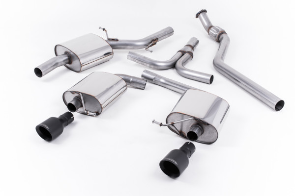 Milltek SSXAU439 Cat-back 100mm GT100B - Audi A5 Cabriolet 2.0 TFSI...