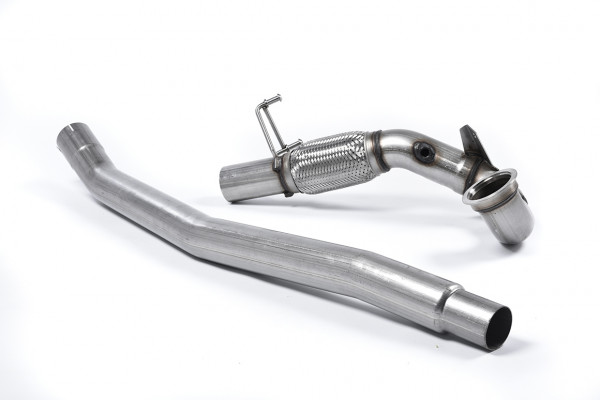 Milltek SSXVW348 Large-bore Downpipe and De-cat - Audi A3 2.0 TFSI...