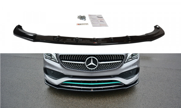 Front Ansatz V.1 passend für Mercedes CLA C117 AMG-LINE FACELIFT sc...