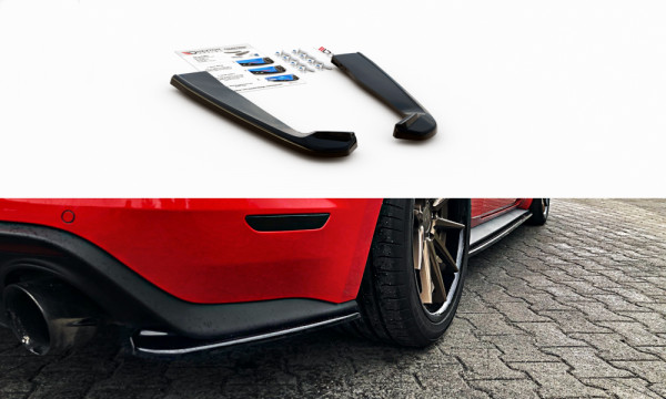 Heck Ansatz Flaps Diffusor passend für Ford Mustang Mk. 6 Facelift ...