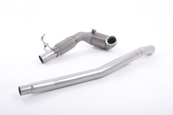 Milltek SSXVW349 Large Bore Downpipe and Hi-Flow Sports Cat - Audi...