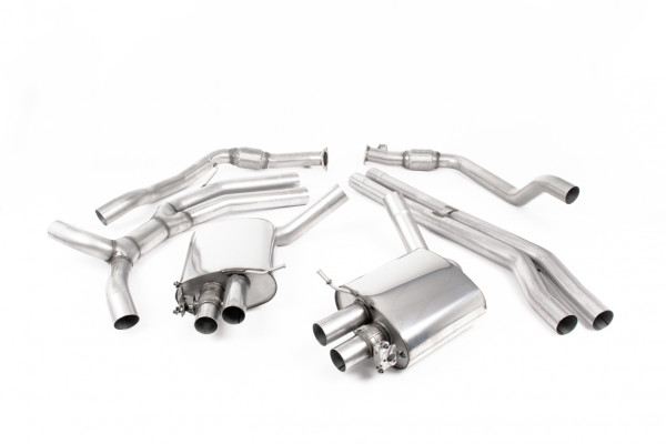 Milltek SSXAU808 Cat-back - Audi RS4 B9 2.9 V6 Turbo Avant (Non OP...