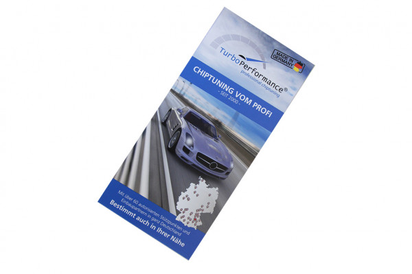 Flyer TurboPerformance®, 100 Stück