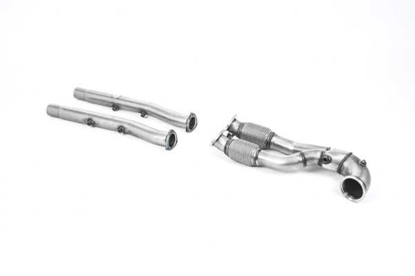 Milltek SSXAU897 Large-bore Downpipe and De-cat - Audi TT Mk3 TTRS...