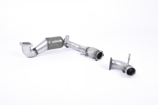 Milltek SSXFD236 Cast Downpipe with Race Cat  - Ford Fiesta Mk8 1.0...