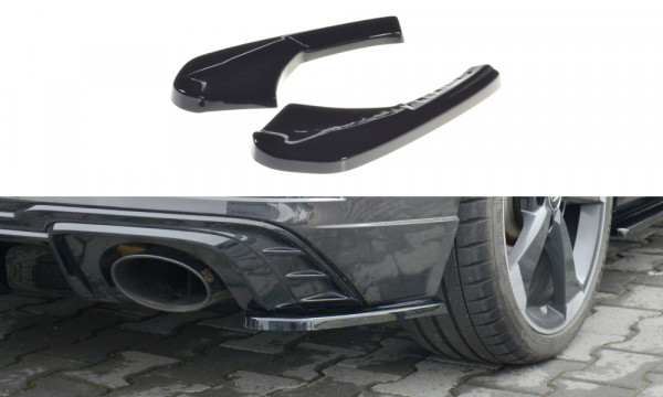 Heck Ansatz Flaps Diffusor passend für Audi RS3 8V FL Sportback sch...