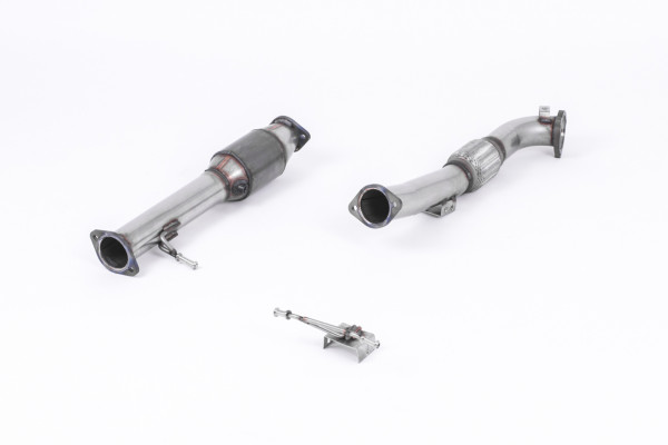 Milltek SSXFD164 Large Bore Downpipe and Hi-Flow Sports Cat  - Ford...