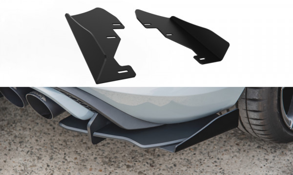 Side Flaps Ford Fiesta Mk8 ST  schwarz Hochglanz
