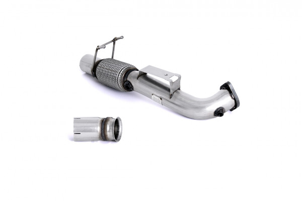 Milltek SSXFD194 Large-bore Downpipe and De-cat 76.2 - Ford Focus M...