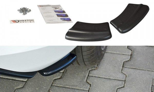 Heck Ansatz Flaps Diffusor für V.1 Ford Fiesta Mk8 ST-Line schwarz ...