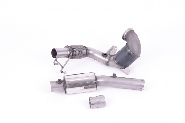 Milltek SSXVW552 Hi-Flow Sports Cat and Downpipe  - Audi A1 40TFSI ...