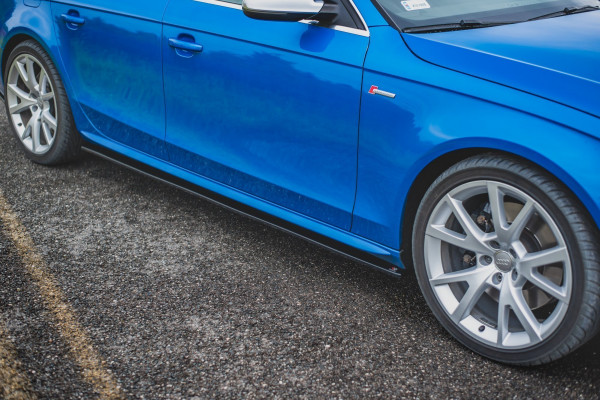 Seitenschweller für Ansatz Cup Leisten Audi S4 / A4 / A4 S-Line B8 ...