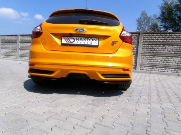 Heck Ansatz Flaps Diffusor für Ford Focus ST Mk3 Hatchback schwarz ...