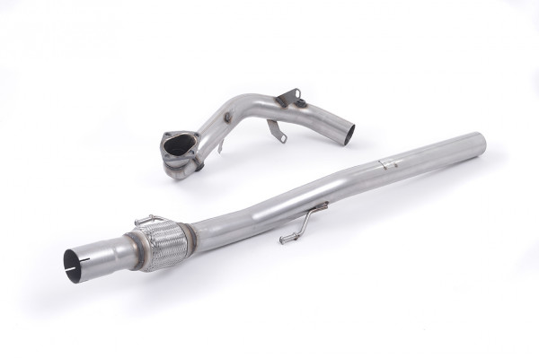 Milltek SSXAU297 Large-bore Downpipe and De-cat - Audi A1 1.4 TFSI...