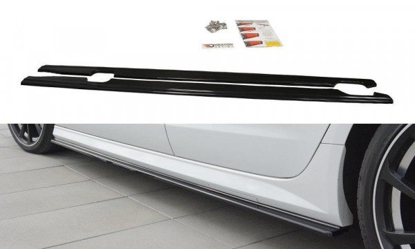 Seitenschweller Ansatz passend für Audi A6 C7 S-line/ S6 C7 Facelif...