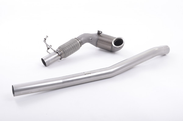 Milltek SSXAU381 Large Bore Downpipe and Hi-Flow Sports Cat - Audi...