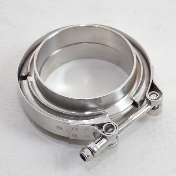 V-Band Schelle Edelstahl mit Schnellverschluss, 89 mm (3,5 Zoll)