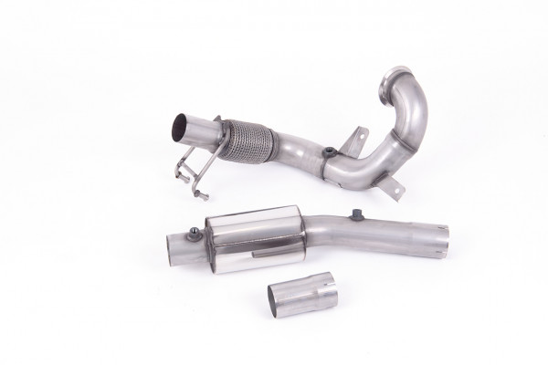 Milltek SSXVW554 Large-bore Downpipe and De-cat - Audi A1 40TFSI 5...