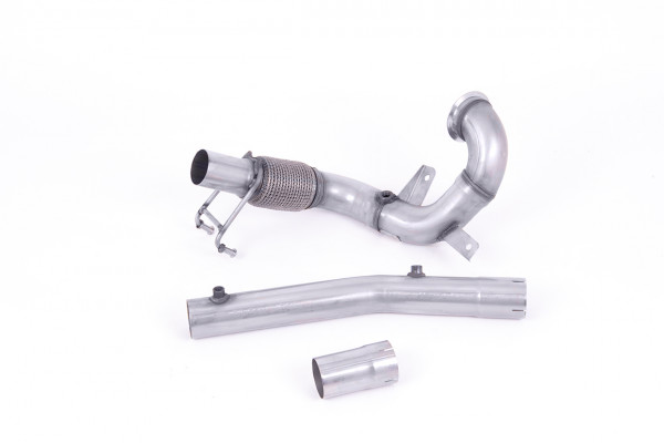 Milltek SSXVW561 Large-bore Downpipe and De-cat - Audi A1 40TFSI 5...