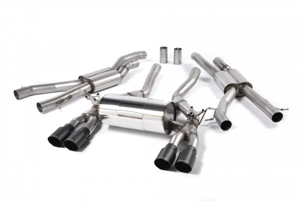 Milltek SSXBM996 Cat-back Quad 90mm GT90 - BMW 3 Series F80 M3 & M3...