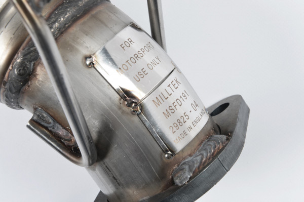 Milltek SSXFD125 Large Bore Downpipe and Hi-Flow Sports Cat - Ford...