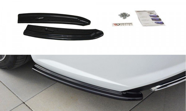 Heck Ansatz Flaps Diffusor passend für Audi A6 C7 Avant S-line/ S6 ...