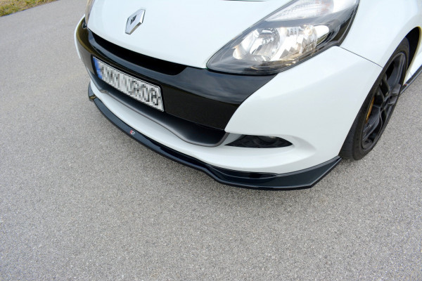 Front Ansatz V.1 passend für RENAULT CLIO MK3 RS FACELIFT schwarz H...