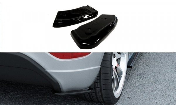 Heck Ansatz Flaps Diffusor für FORD FIESTA MK7 ST / STLINE / ZETEC ...