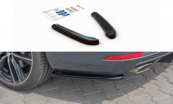 Heck Ansatz Flaps Diffusor passend für Seat Leon Mk3 Cupra ST Facel...